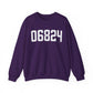 06824 Fairfield CT Zip Code Unisex Heavy Blend™ Crewneck Sweatshirt