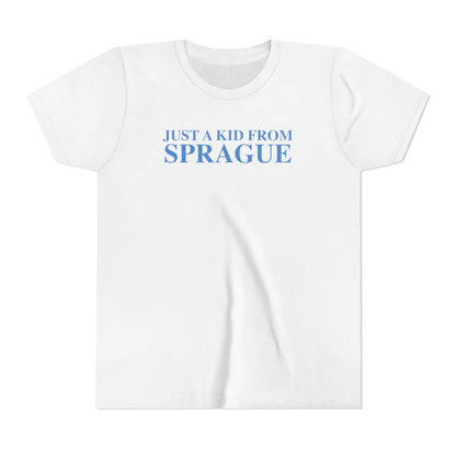 Just a kid from Sprague Youth Short Sleeve T-Shirt