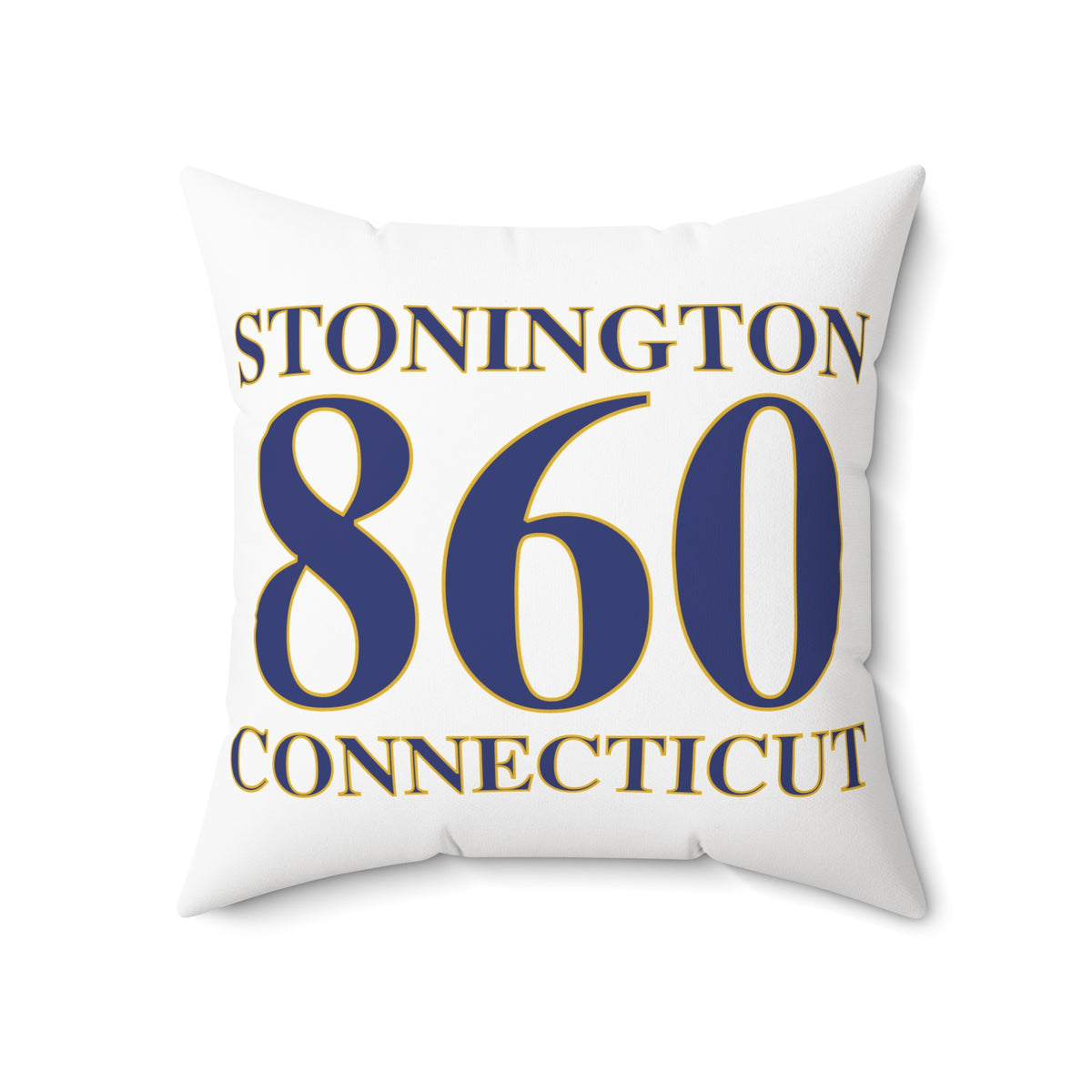 Stonington 860 Connecticut Polyester Square Pillow