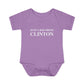 Just a kid from Clinton Infant Baby Rib Bodysuit