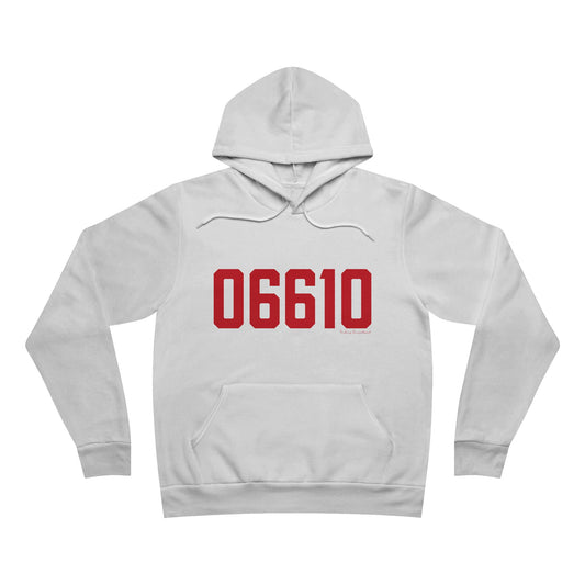 06610  Bridgeport Connecticut Zip Code Unisex Sponge Fleece Pullover Hoodie Sweatshirt