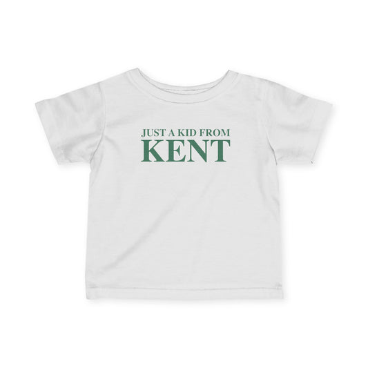 Just a kid from Kent Infant Fine Jersey T-Shirt