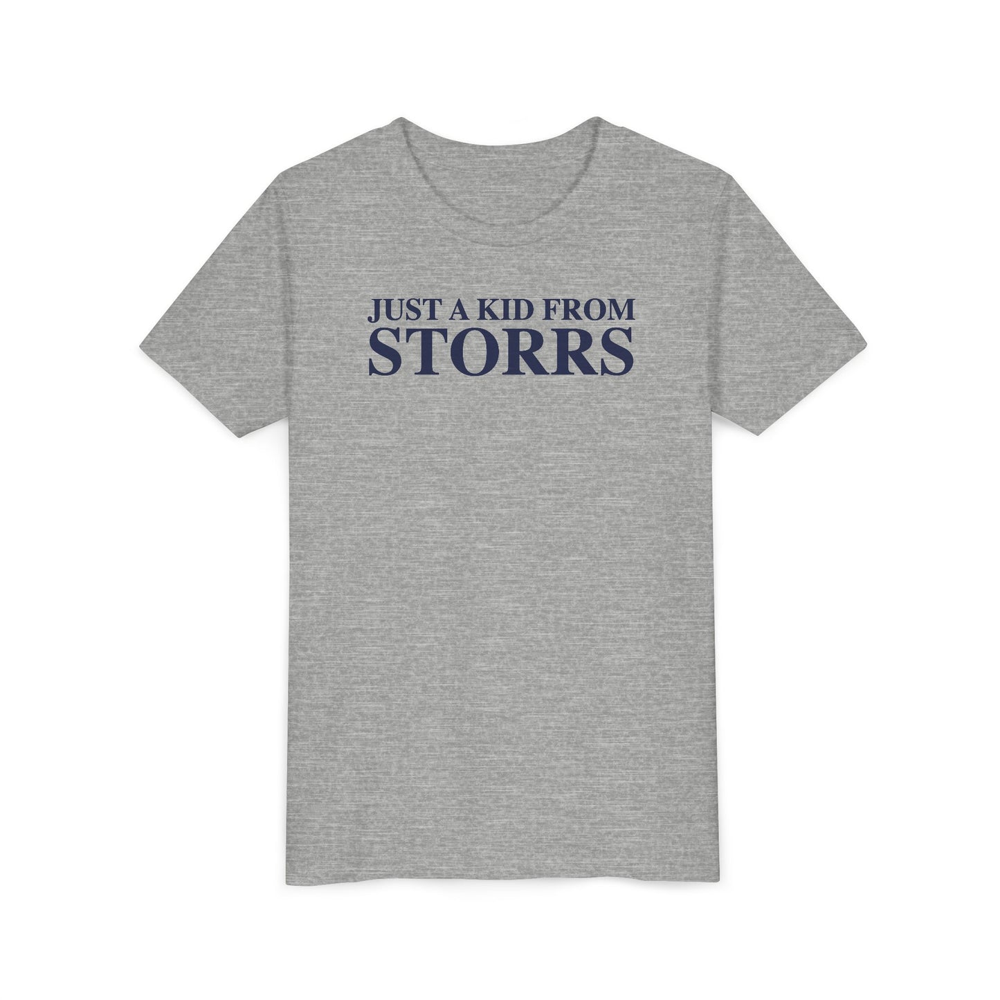 Just a kid from Storrs Youth Short Sleeve T-Shirt
