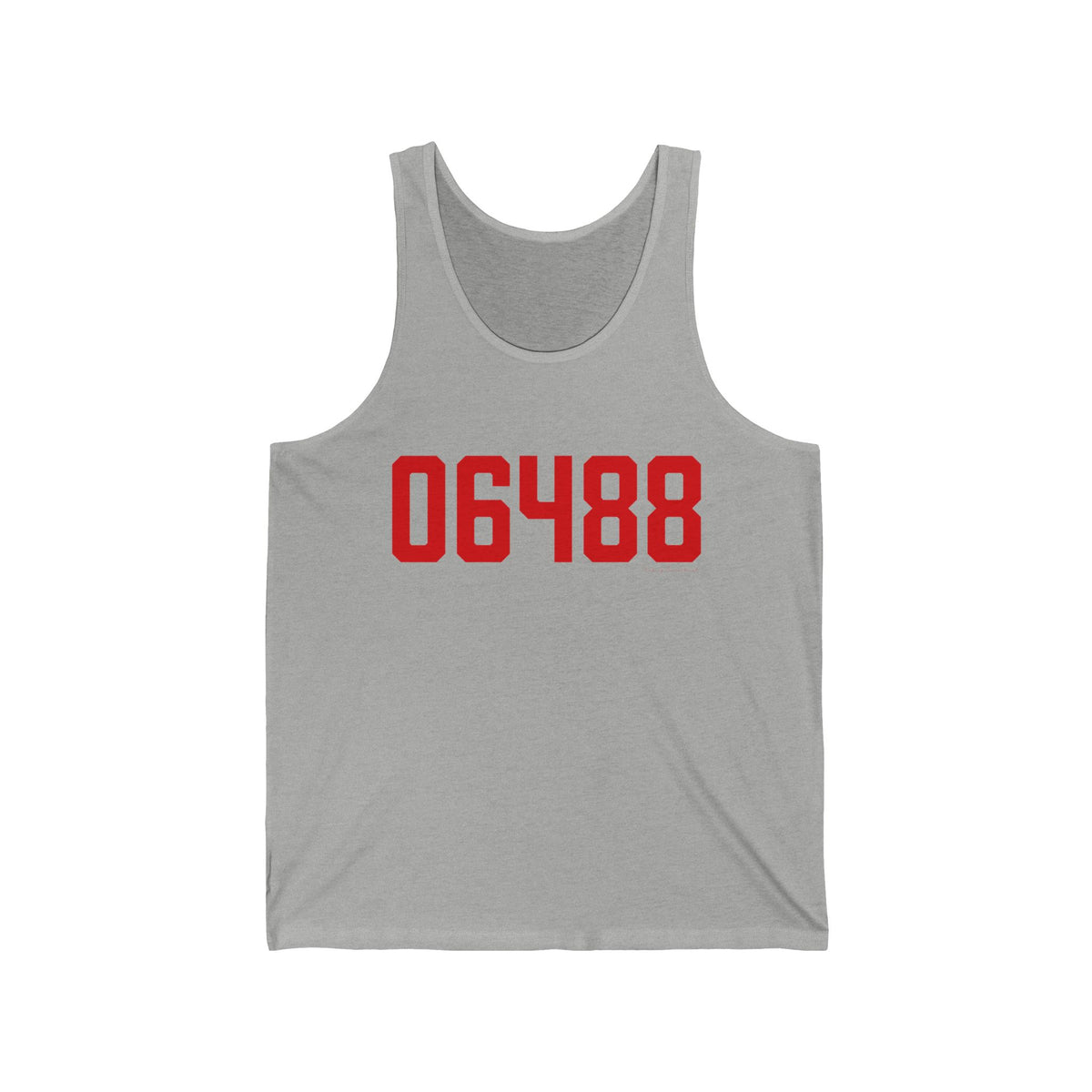 06488 Southbury Connecticut Zip Code Unisex Jersey Tank Top
