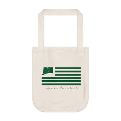 Meriden Connecticut St. Patrick’s Day Flag Organic Canvas Tote Bag