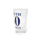 Plymouth 860 Connecticut Pint Glass, 16oz