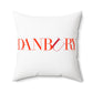 41 Tilt Danbury Spun Polyester Square Pillow