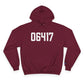 06417 Deep River CT Zip Code Champion Hoodie