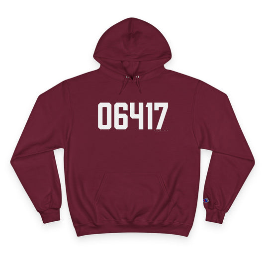 06417 Deep River CT Zip Code Champion Hoodie