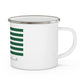 Pomfret Connecticut St. Patrick’s Day Flag Enamel Camping Mug