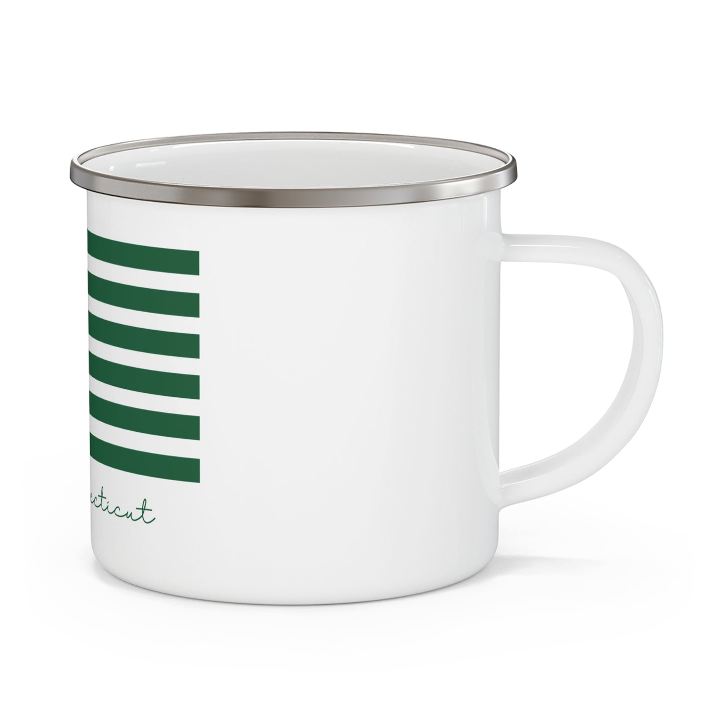 Pomfret Connecticut St. Patrick’s Day Flag Enamel Camping Mug