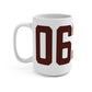 06374 Voluntown Connecticut Zip Code Mug 15oz