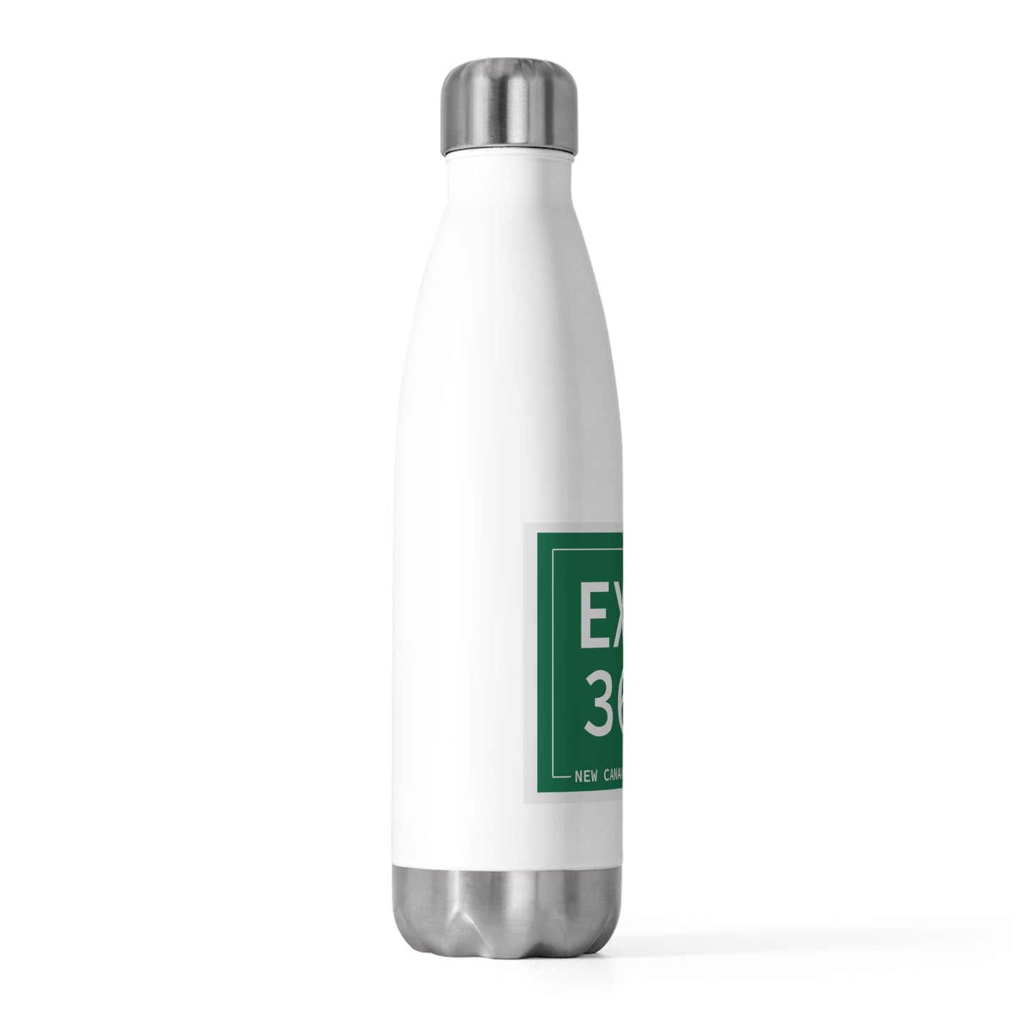 Vintage Exit 36 Merritt Parkway Sign 20oz Insulated Bottle