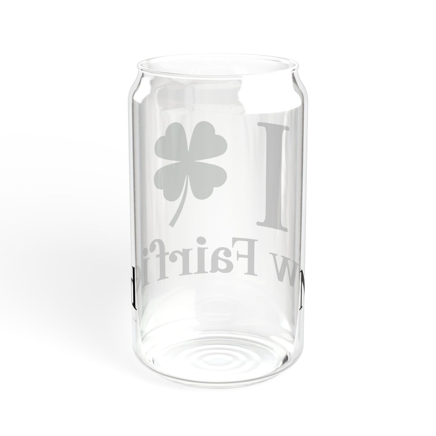 I Clover New Fairfield Sipper Glass, 16oz