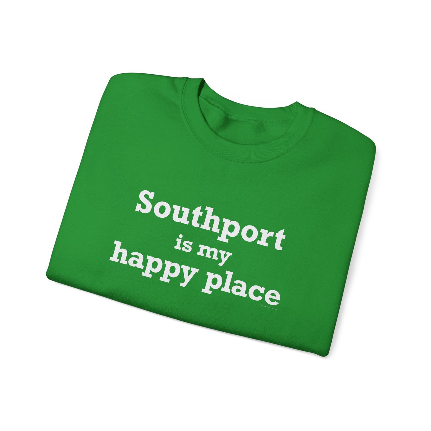 Southport is My Happy Place Unisex Heavy Blend™ Crewneck Sweatshirt