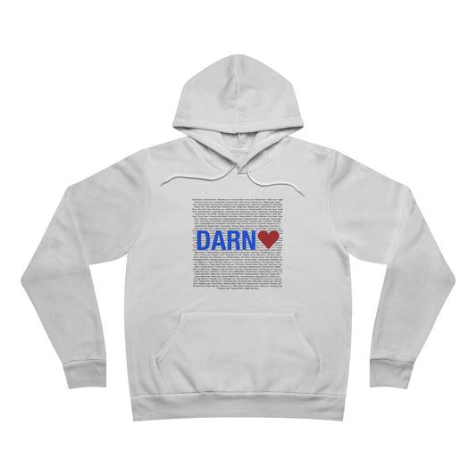 Darien Love Unisex Sponge Fleece Pullover Hoodie
