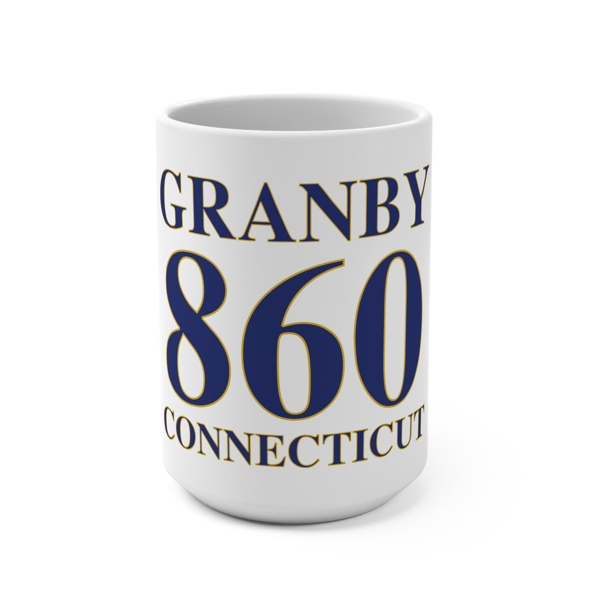 Granby 860 Connecticut Connecticut Mug 15oz