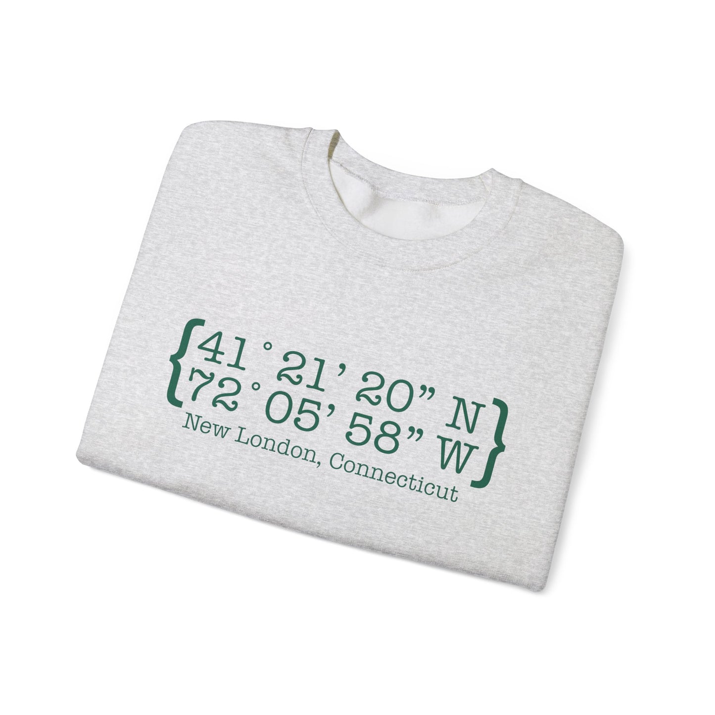 New London Coordinates Unisex Heavy Blend™ Crewneck Sweatshirt