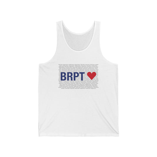 Bridgeport Love Unisex Jersey Tank Top