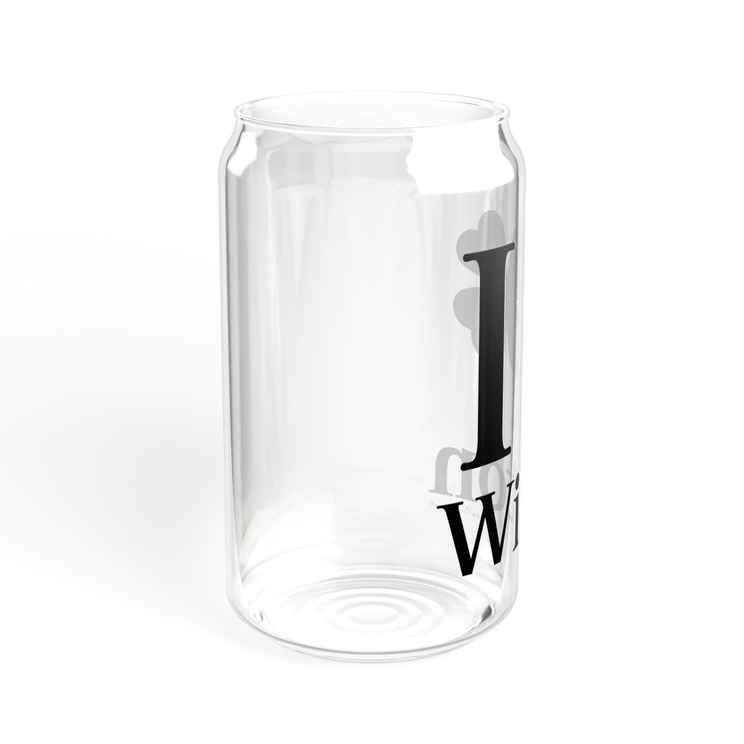 I Clover Wilton Sipper Glass, 16oz