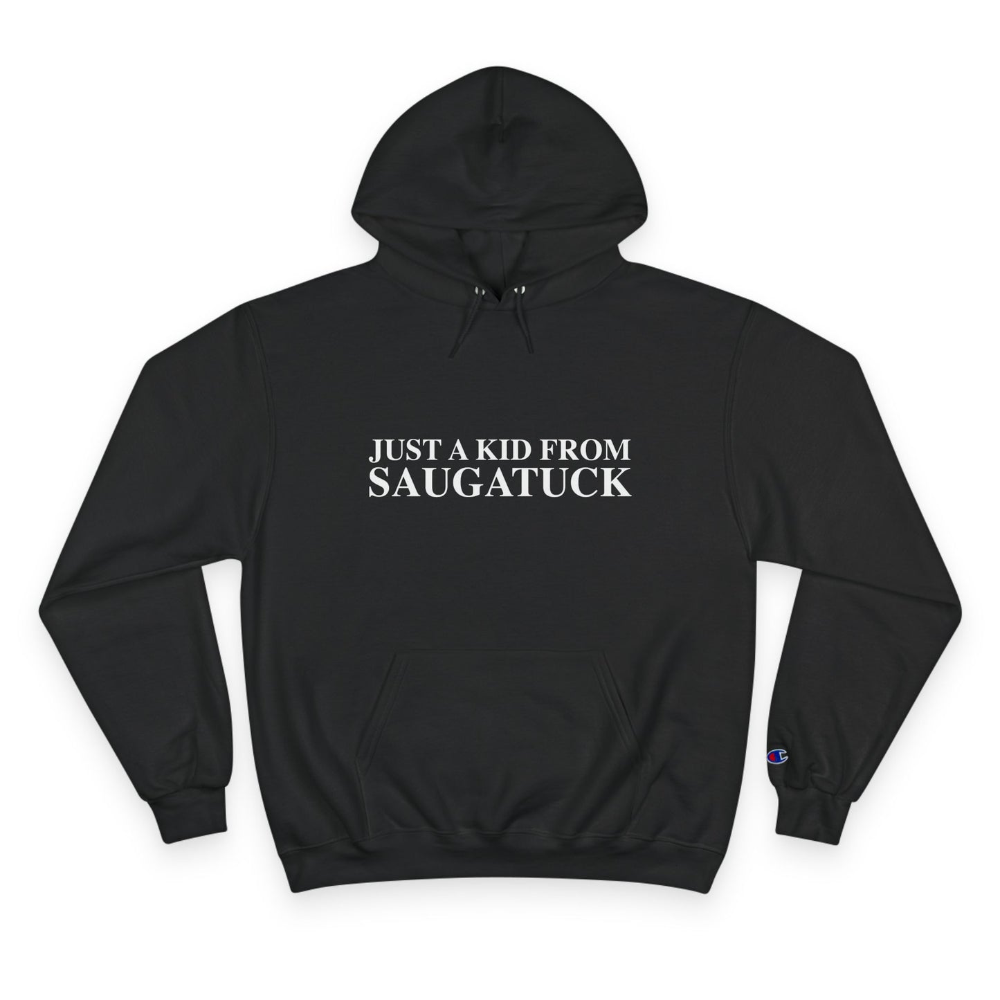 Just a kid from Saugatuck Champion Hoodie