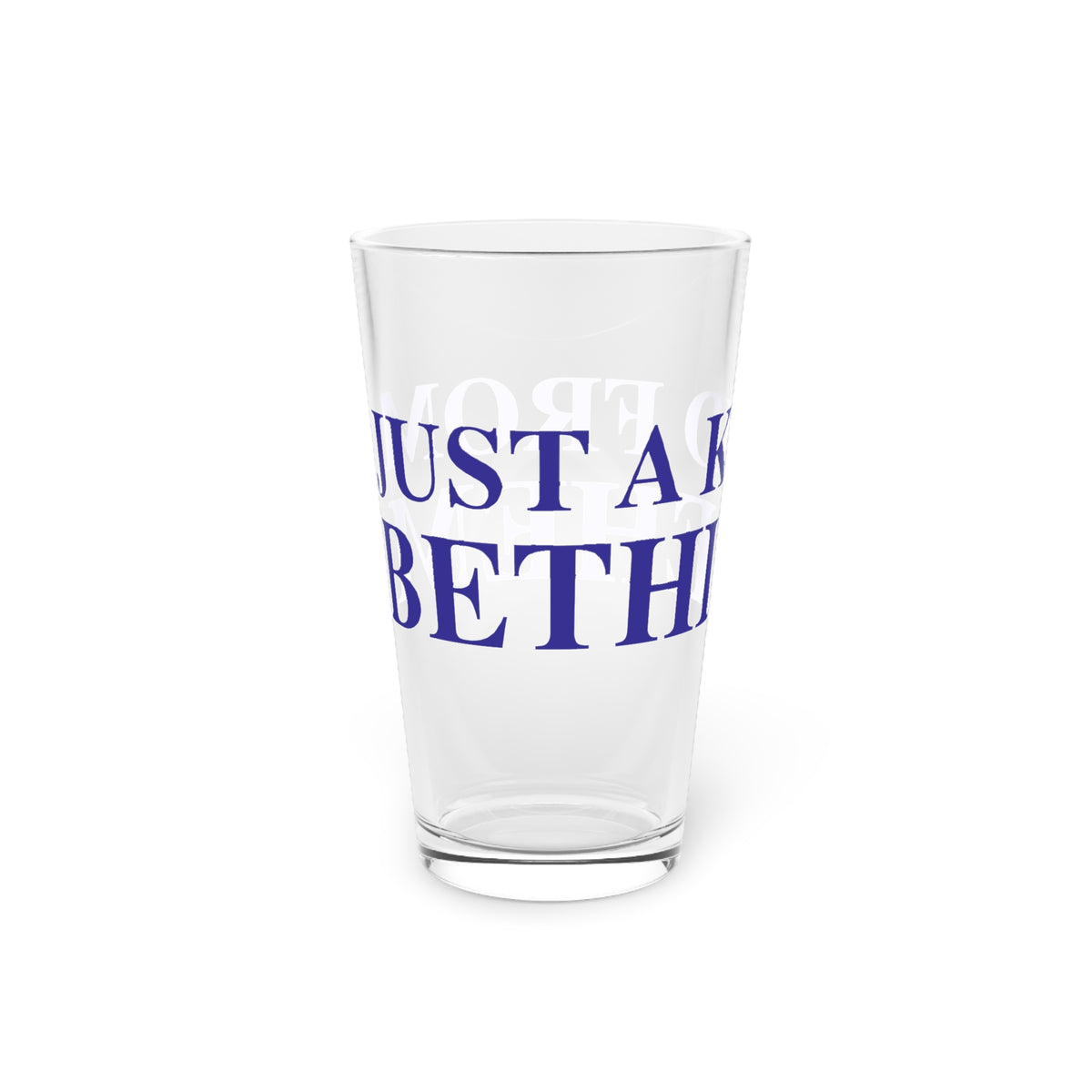Just a kid from Bethlehem Pint Glass, 16oz