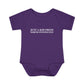Just a kid from North Stonington Infant Baby Rib Bodysuit
