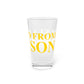 Just a kid from Madison Pint Glass, 16oz