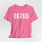 06269 Storrs CT Zip Code  Zip Code Unisex Jersey Short Sleeve T-Shirt