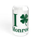 I Clover Monroe Sipper Glass, 16oz