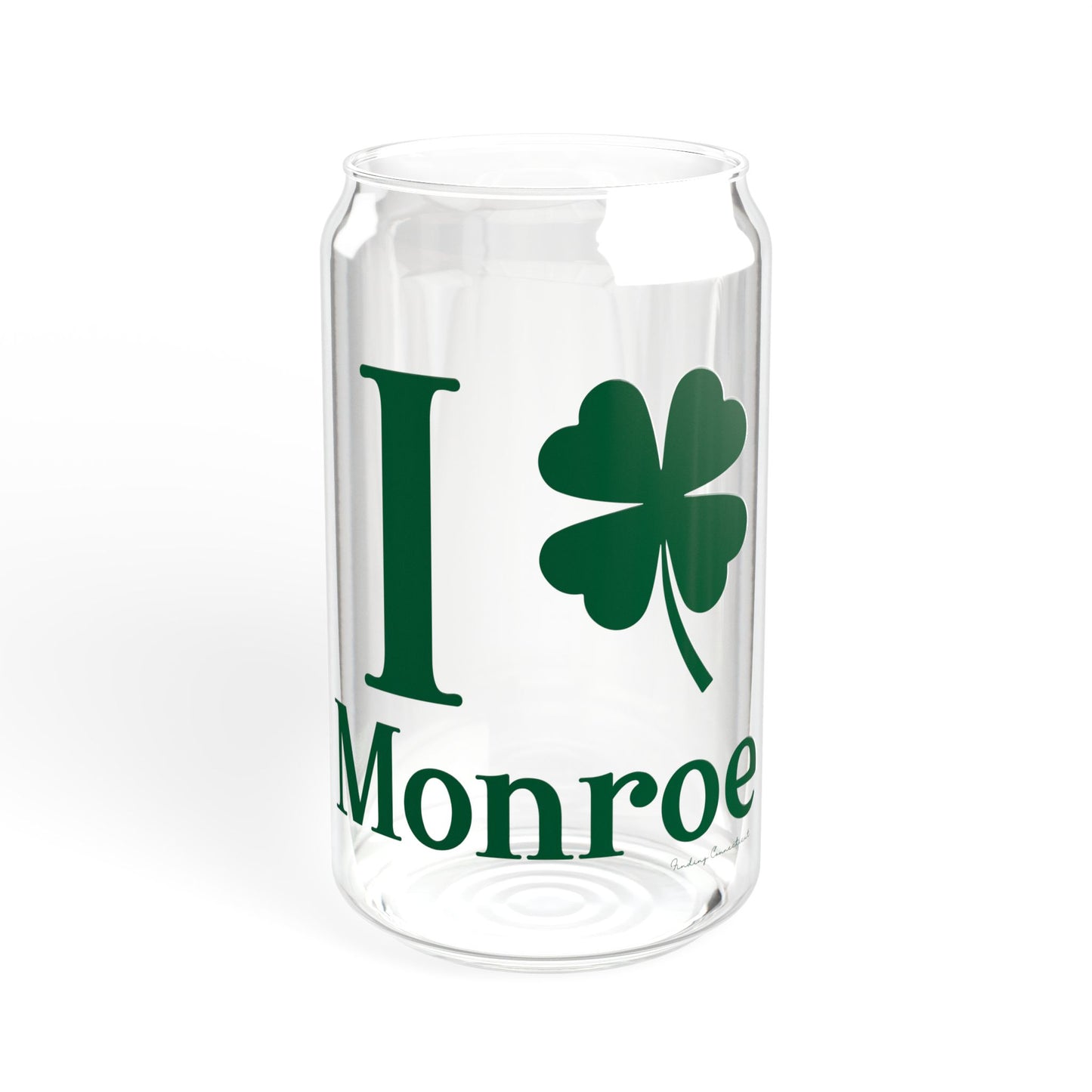 I Clover Monroe Sipper Glass, 16oz