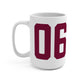 06091 Hartland Connecticut Zip Code Mug 15oz