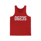 06235 Chaplin CT Zip Code Unisex Jersey Tank Top