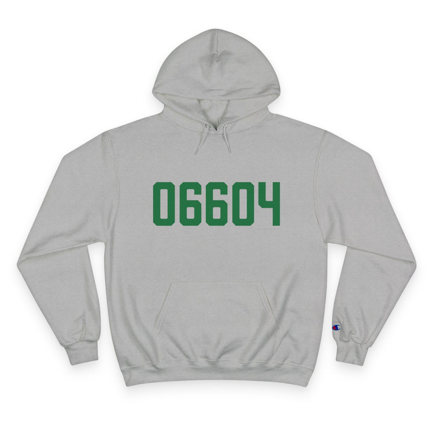 06604 Bridgeport Connecticut Zip Code Champion Hoodie Sweatshirt