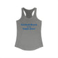 Fairfield Beach is My Happy Place Women's Ideal Racerback Tank Top