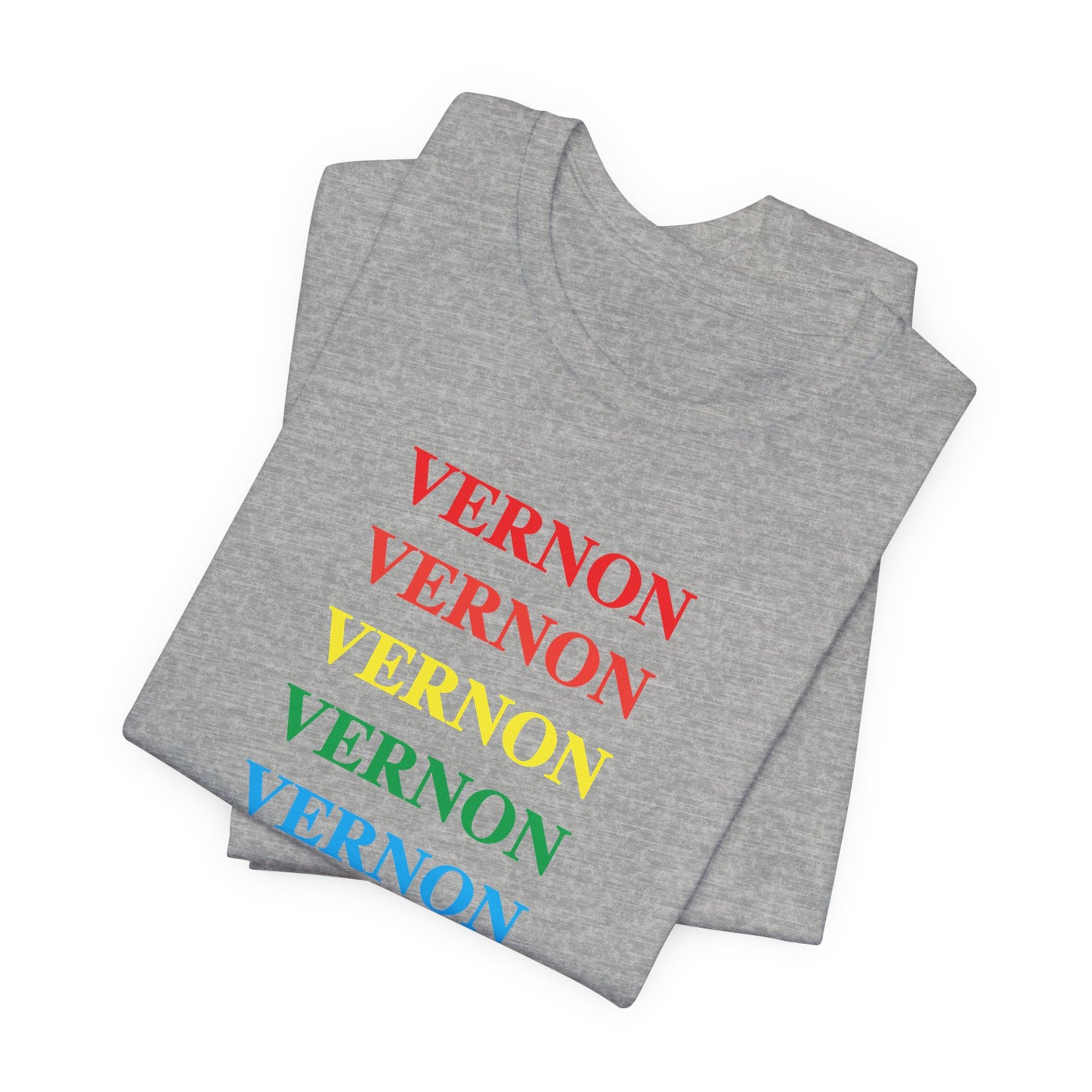 Vernon Pride Unisex Jersey Short Sleeve Tee