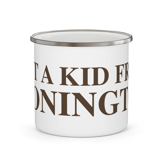 Just a kid from Stonington Enamel Camping Mug