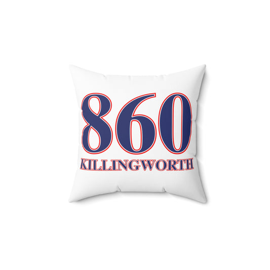 860 Killingworth Red, White & Blue Spun Polyester Square Pillow