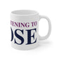 Just a kid Listening  to Goose - Blue & Purple Mug 11oz