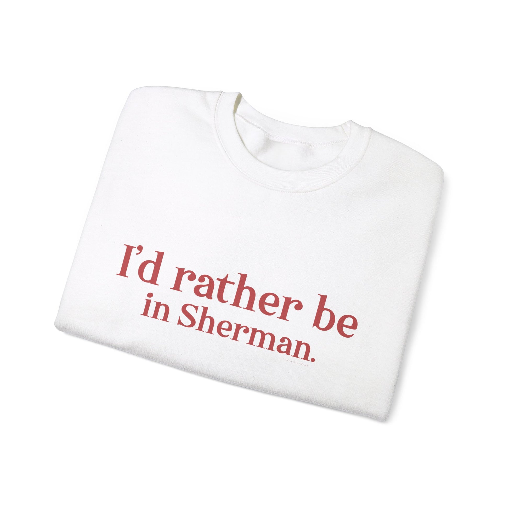 Sherman connecticut sweatshirt