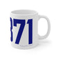 06371 Lyme Connecticut Zip Code Mug 11oz