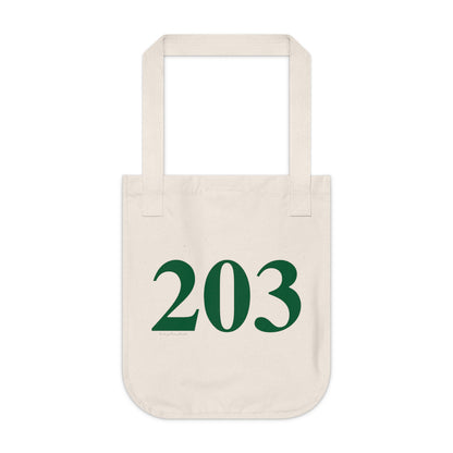 203 Organic Canvas Tote Bag Lucky Green – St. Patrick’s Day