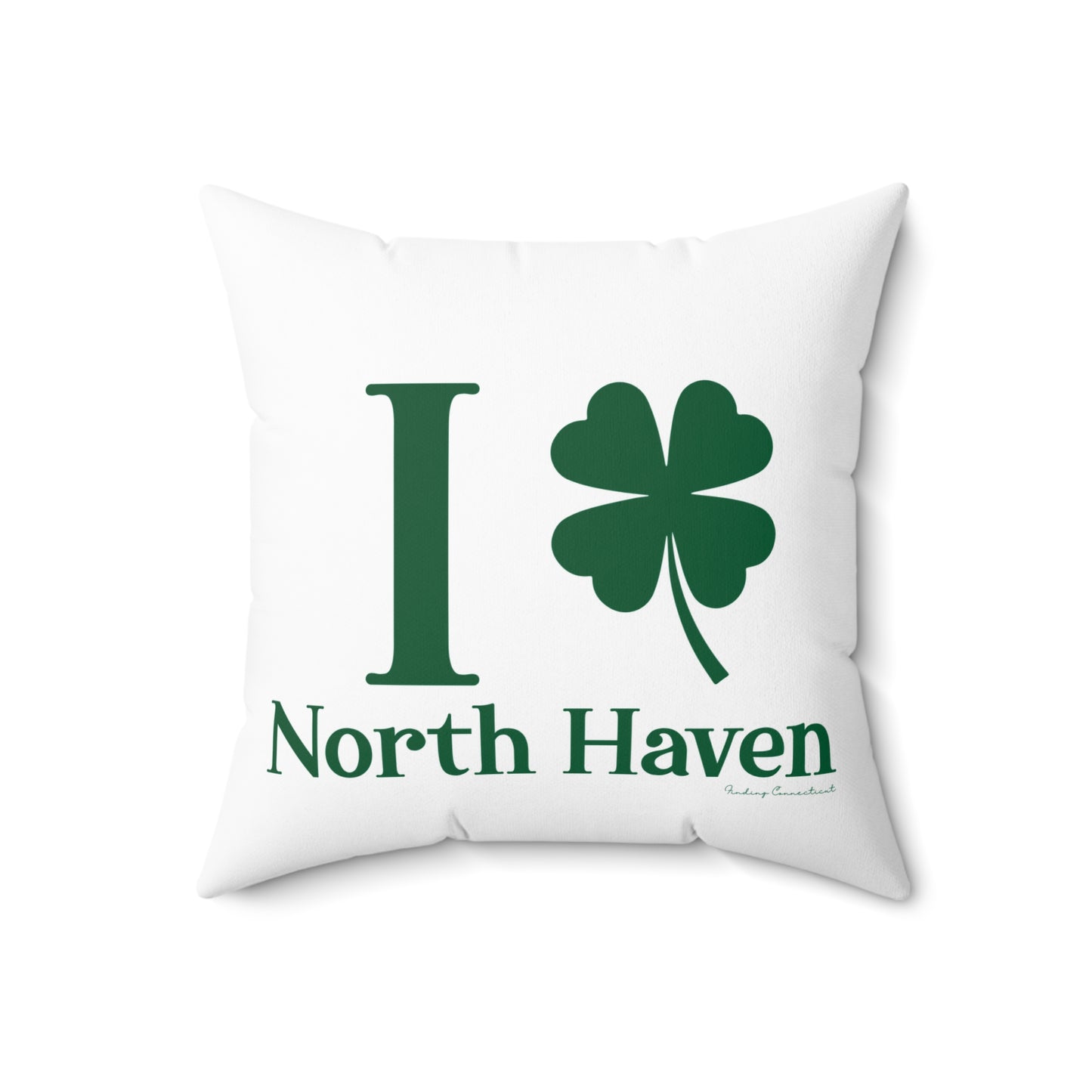 I Clover North Haven Spun Polyester Square Pillow