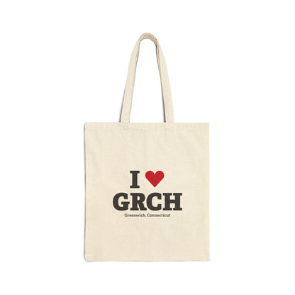 I Heart GRCH Cotton Canvas Tote Bag