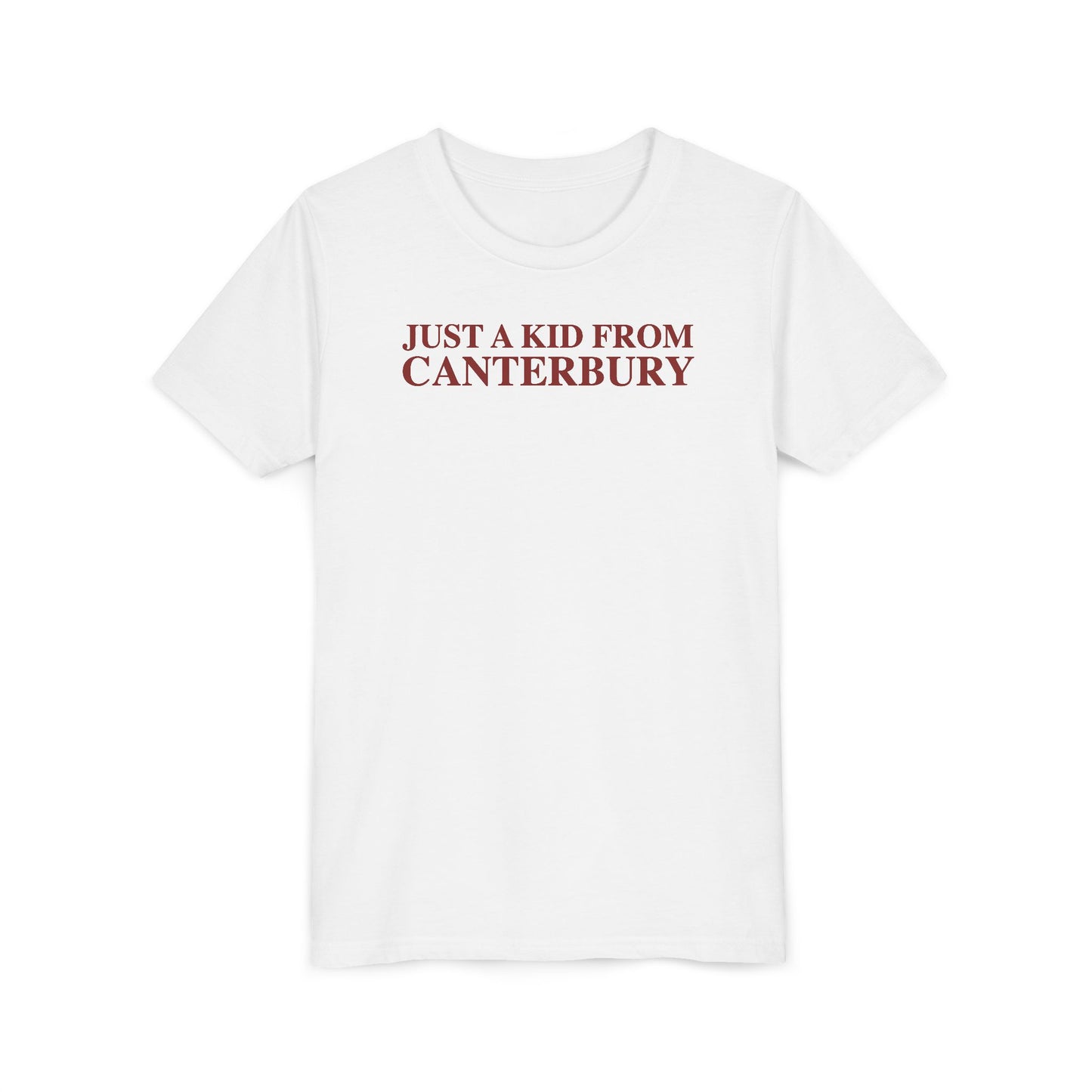 Just a kid from Canterbury Youth Short Sleeve T-Shirt