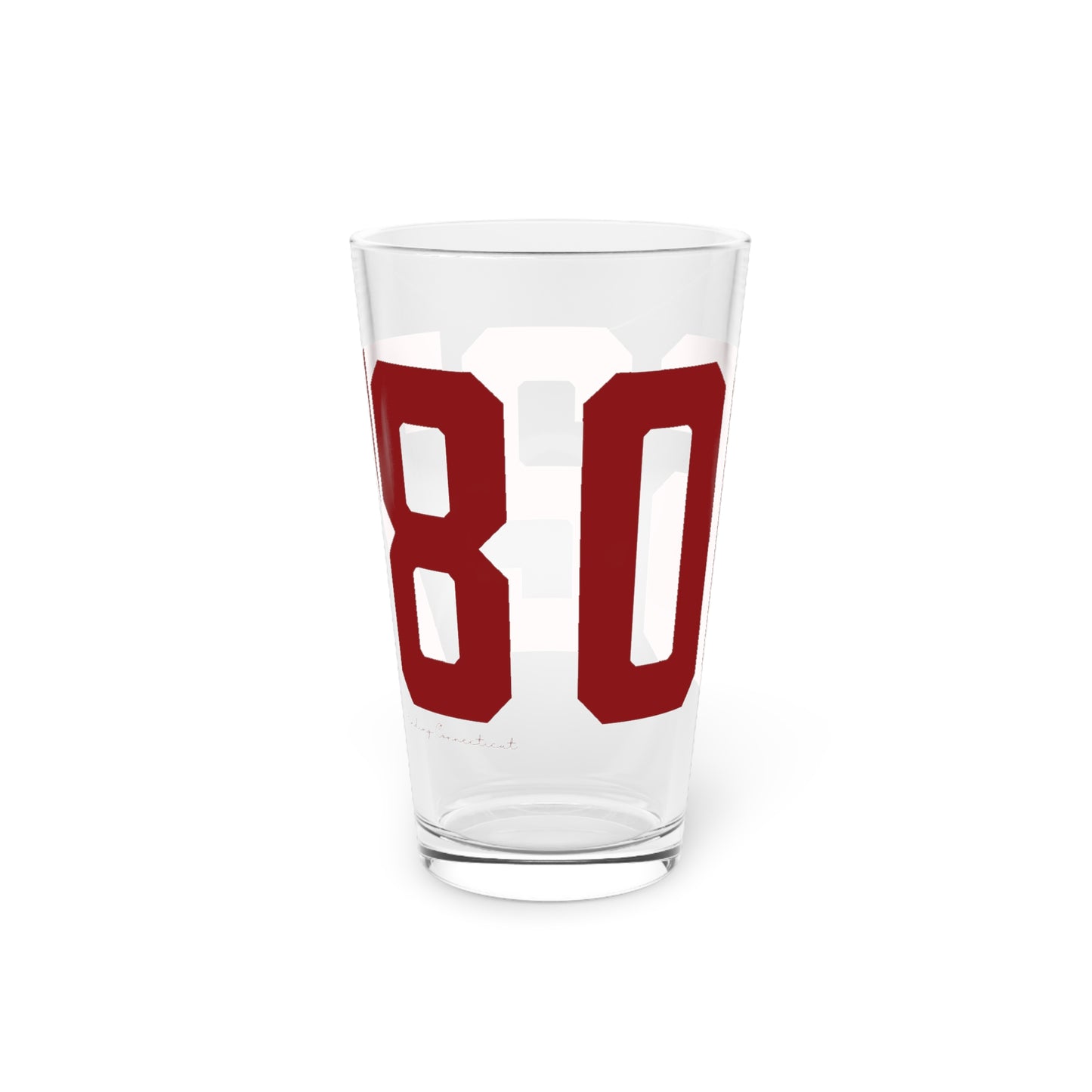 06278 Ashford Connecticut Zip Code Pint Glass, 16oz