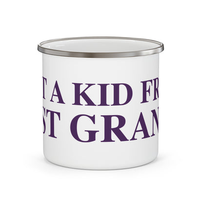 Just a kid from East Granby Camping Mug