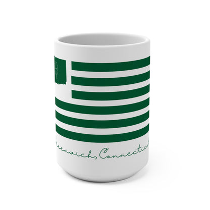 Greenwich Connecticut St Patrick’s Day Flag Mug 15oz