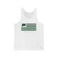 Madison Connecticut St Patrick’s Day Flag Unisex Jersey Tank Top