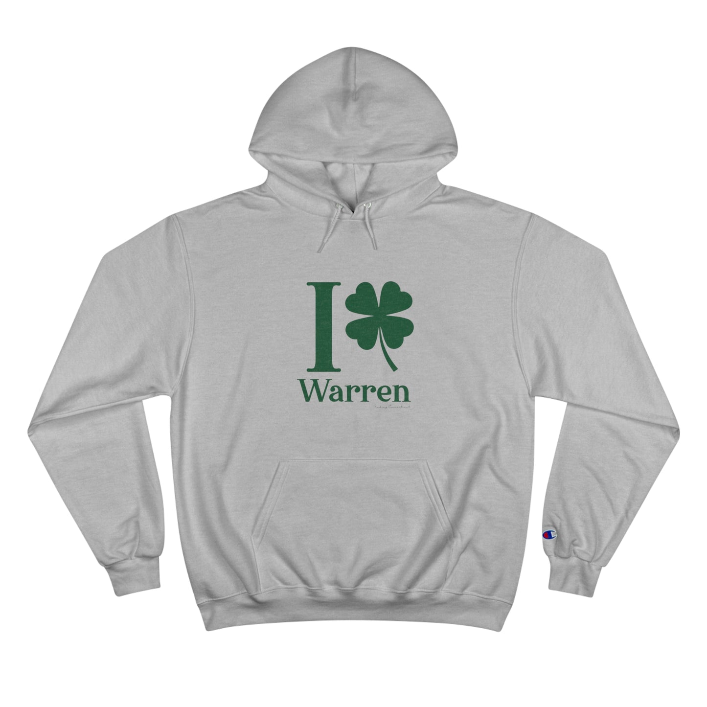 I Clover Warren Champion Hoodie